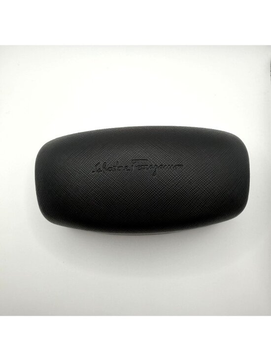 Salvatore Ferragamo Round Brown Gradient Sunglasses With Case & Box